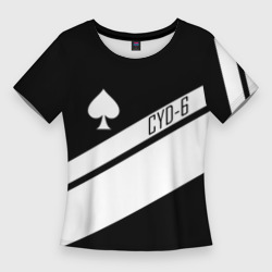 Женская футболка 3D Slim Cayde-6 Ace of spades Destiny 2