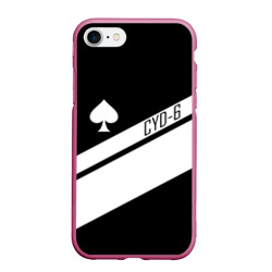 Чехол для iPhone 7/8 матовый Cayde-6 Ace of spades Destiny 2