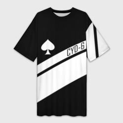 Платье-футболка 3D Cayde-6 Ace of spades Destiny 2