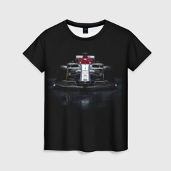 Женская футболка 3D Болид F1