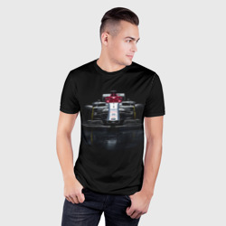 Мужская футболка 3D Slim Болид F1 - фото 2