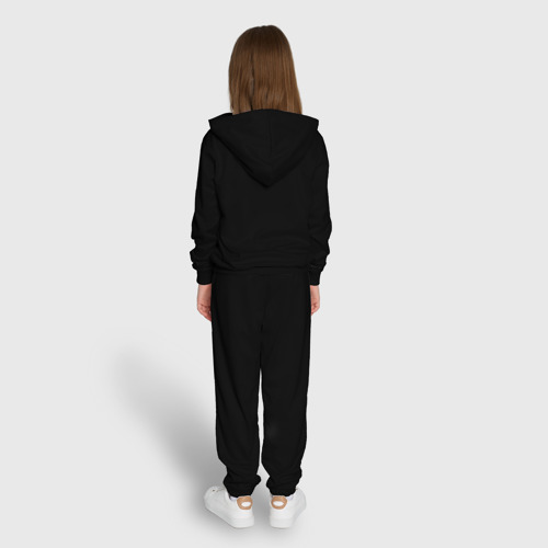 Детский костюм с толстовкой 3D Болид F1, цвет черный - фото 6