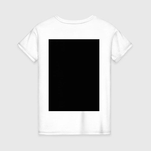 Женская футболка хлопок Billie Eilish, цвет белый - фото 2