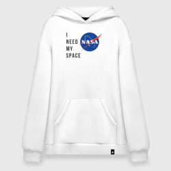 Худи SuperOversize хлопок Nasa i need my space