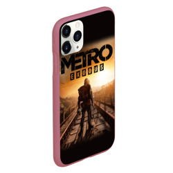 Чехол для iPhone 11 Pro матовый Metro: Exodus - фото 2