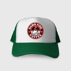 Кепка тракер с сеткой Твин Пикс