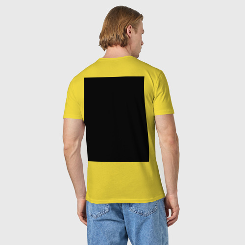 Мужская футболка хлопок Gambit, цвет желтый - фото 4