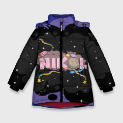 Зимняя куртка для девочек 3D Nikol space