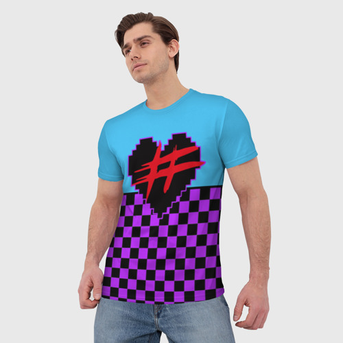 Мужская футболка 3D Френдзона, цвет 3D печать - фото 3