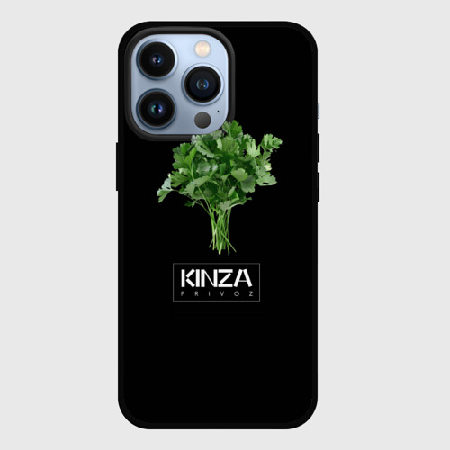 Чехол для iPhone 13 Pro KINZA, цвет черный