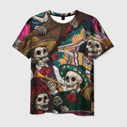 Мужская футболка 3D Мексиканская Вечеринка