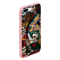 Чехол для iPhone 7Plus/8 Plus матовый Мексиканская Вечеринка - фото 2