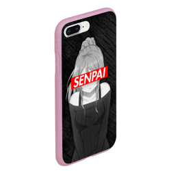 Чехол для iPhone 7Plus/8 Plus матовый Anime Senpai Girl - фото 2