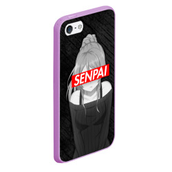 Чехол для iPhone 5/5S матовый Anime Senpai Girl - фото 2