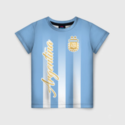 Детская футболка 3D Сборная Аргентины