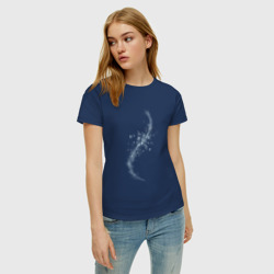 Женская футболка хлопок Волшебное сияние - фото 2