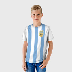 Детская футболка 3D Сборная Аргентины - фото 2