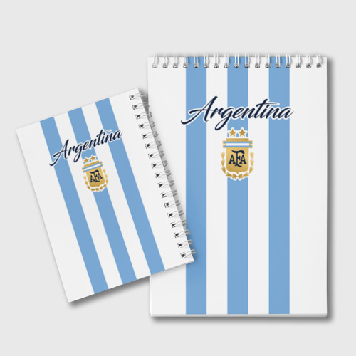 Блокнот Сборная Аргентины, цвет белый - фото 2