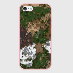 Чехол для iPhone 5/5S матовый Heroes III New Map