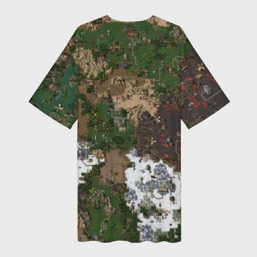 Платье-футболка 3D Heroes III New Map, цвет 3D печать - фото 2