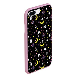 Чехол для iPhone 7Plus/8 Plus матовый Sailor Moon Pattern - фото 2