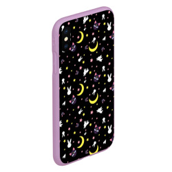 Чехол для iPhone XS Max матовый Sailor Moon Pattern - фото 2