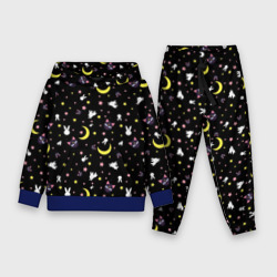 Детский костюм с толстовкой 3D Sailor Moon Pattern