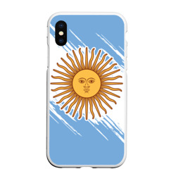 Чехол для iPhone XS Max матовый Аргентина