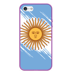 Чехол для iPhone 5/5S матовый Аргентина