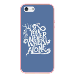 Чехол для iPhone 5/5S матовый You Never Walk Alone