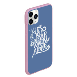 Чехол для iPhone 11 Pro Max матовый You Never Walk Alone - фото 2