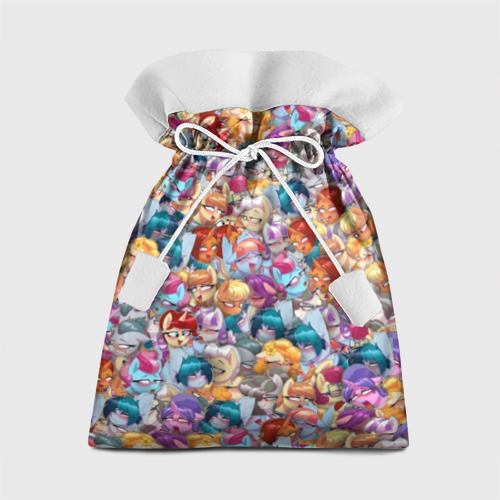 Подарочный 3D мешок My Little Pony Ahegao патттерн