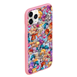 Чехол для iPhone 11 Pro Max матовый My Little Pony Ahegao патттерн - фото 2