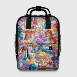 Сумка-рюкзак 3D My Little Pony Ahegao патттерн