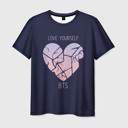 Мужская футболка 3D Love Yourself BTS (JIMIN), цвет 3D печать