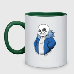 Кружка двухцветная Sans