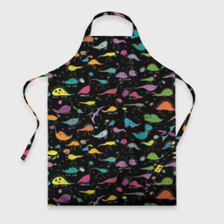 Фартук 3D Светящиеся динозавры