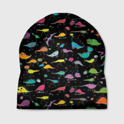 Шапка 3D Светящиеся динозавры