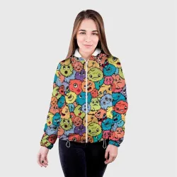 Женская куртка 3D Monsters funny multicolored - фото 2