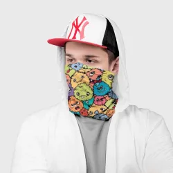Бандана-труба 3D Monsters funny multicolored - фото 2