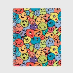 Тетрадь Monsters funny multicolored