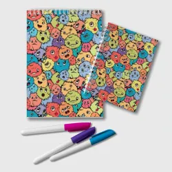 Блокнот Monsters funny multicolored