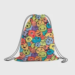 Рюкзак-мешок 3D Monsters funny multicolored
