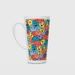 Кружка Латте Monsters funny multicolored