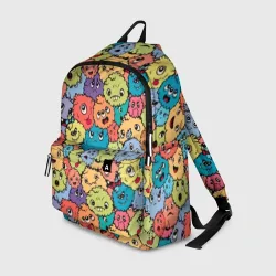 Рюкзак 3D Monsters funny multicolored