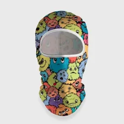 Балаклава 3D Monsters funny multicolored