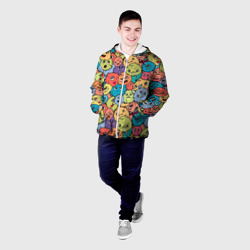 Мужская куртка 3D Monsters funny multicolored - фото 2