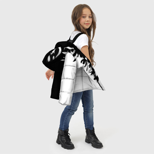 Зимняя куртка для девочек 3D Destiny, цвет черный - фото 6