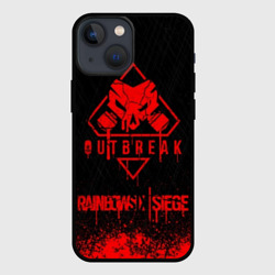 Чехол для iPhone 13 mini Rainbow Six Siege outbreak