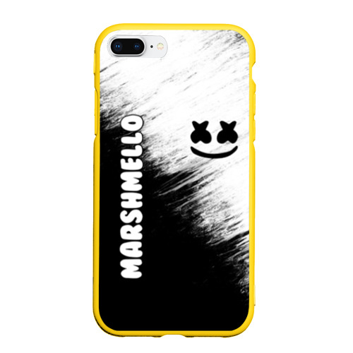 Чехол для iPhone 7/8 Plus матовый Marshmello 3 Фото 01 Чехол для iPhone 7/8 Plus матовый Marshmello 3 Фото 01